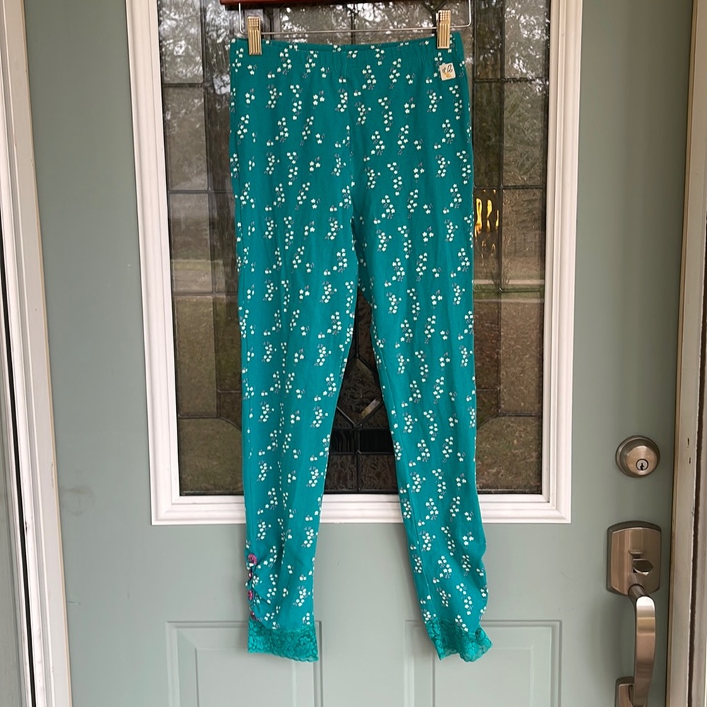 Wild Flower girls leggings.